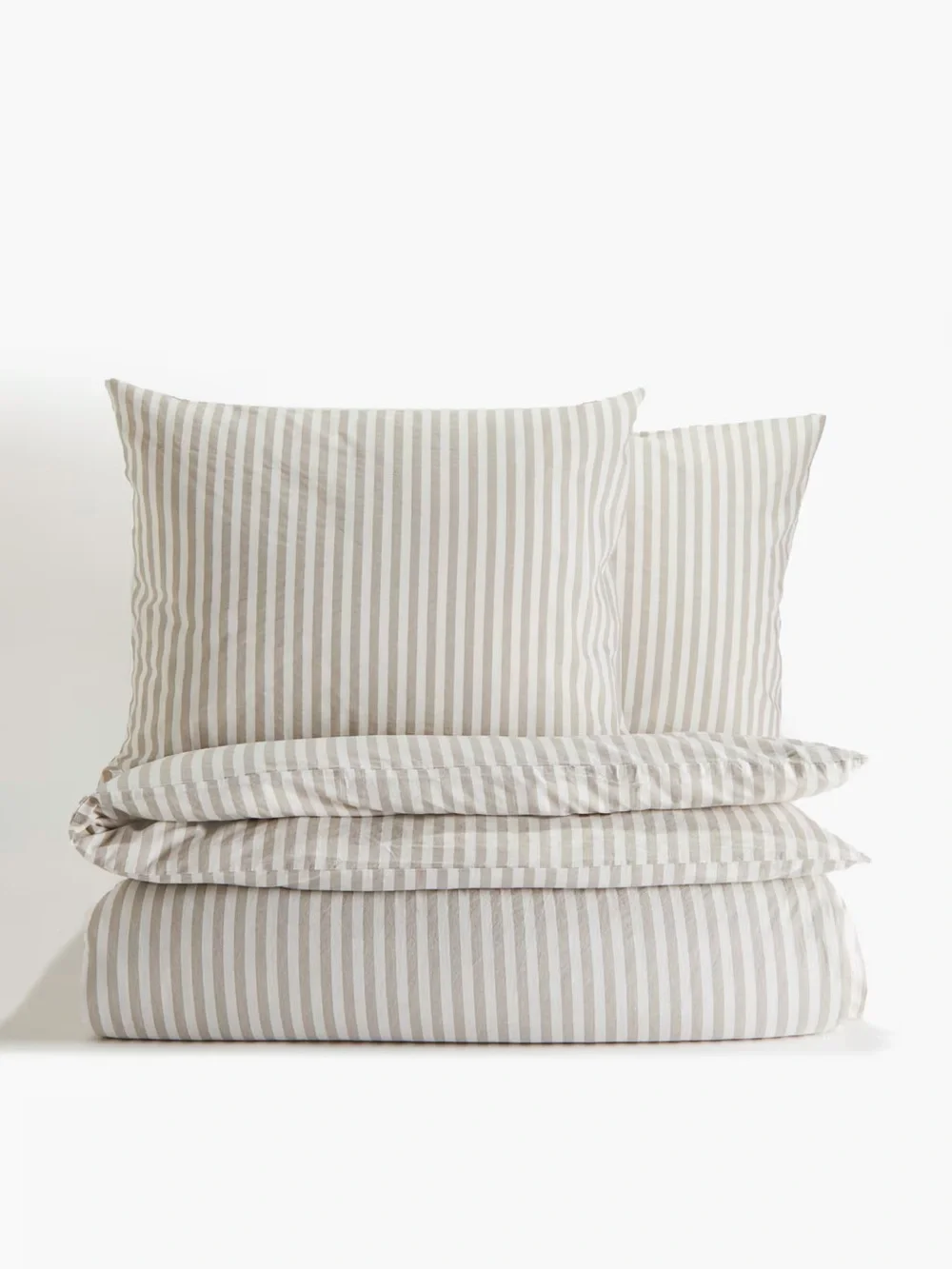 NWT H&M COTTON KING/QUEEN DUVET COVER SET